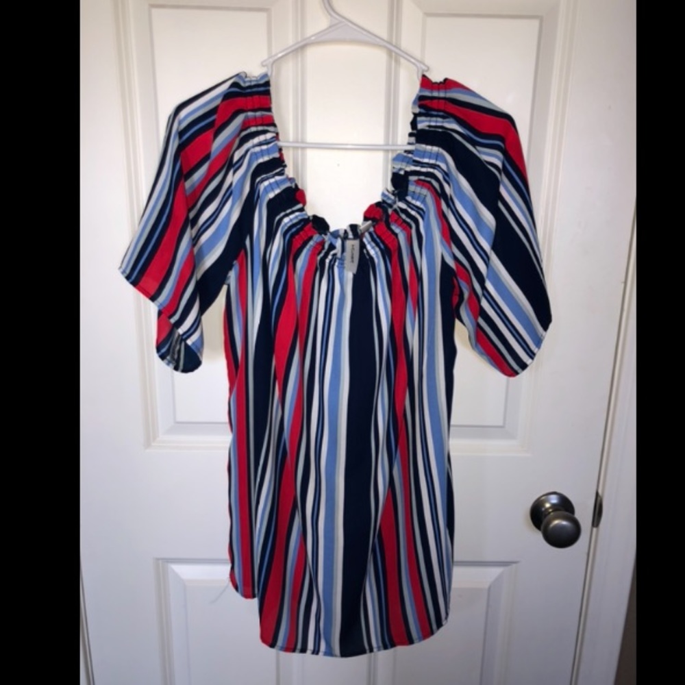 Off the shoulder blouse